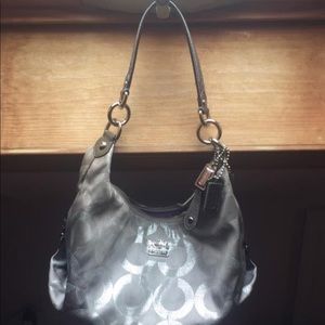 Authentic coach bag with serial number